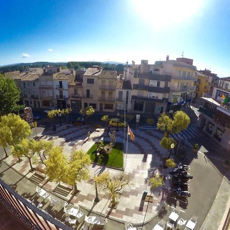 Fonda Comerç Estudio doble Torroella de Montgrí Exterior foto