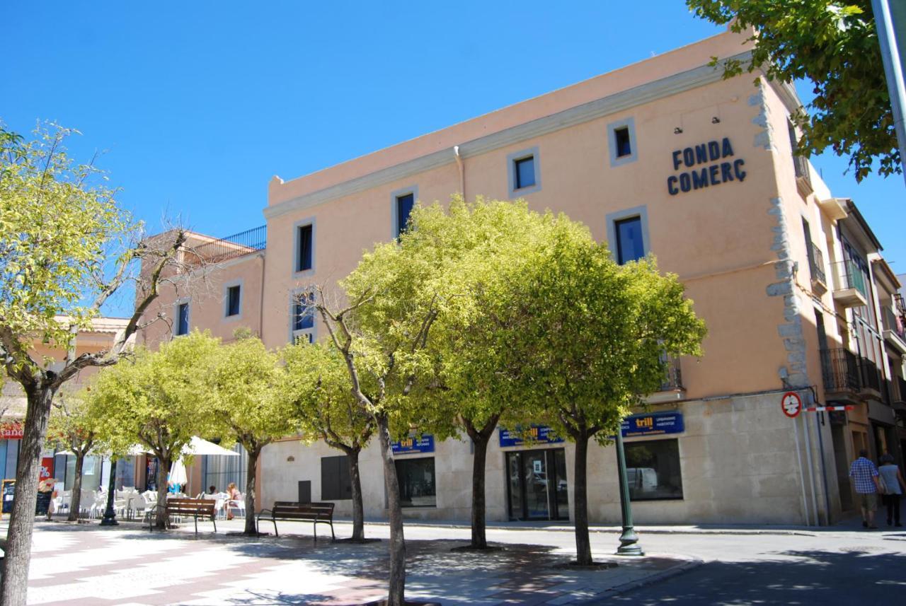 Fonda Comerç Estudio doble Torroella de Montgrí Exterior foto