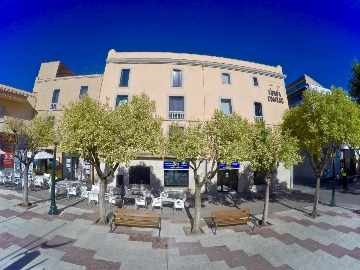 Fonda Comerç Estudio doble Torroella de Montgrí Exterior foto